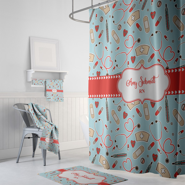 Nurse Bath Towel Sets - 3-piece - In Context