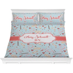 Nurse Comforter Set - King (Personalized)