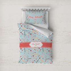 Nurse Duvet Cover Set - Twin (Personalized)