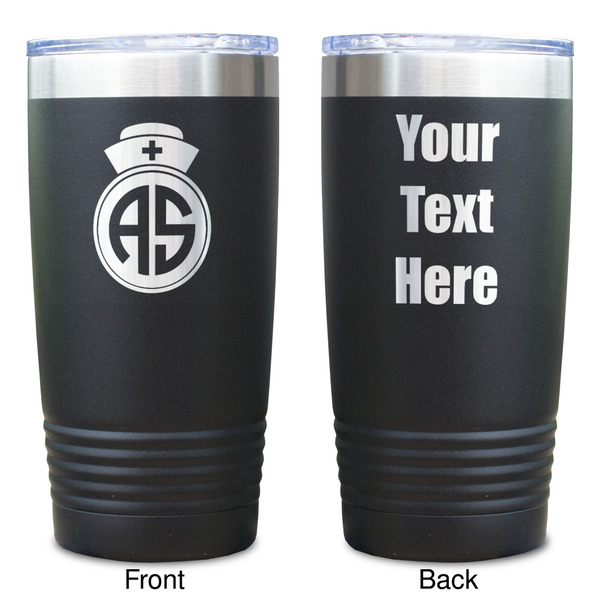Nurse Black Polar Camel Tumbler - 20oz - Double Sided  - Approval