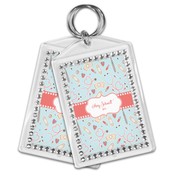 Nurse Bling Keychain - MAIN