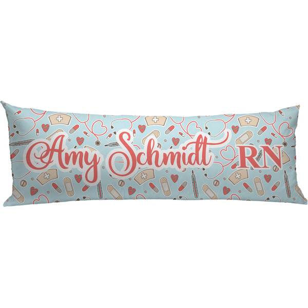 Custom Nurse Body Pillow Case (Personalized)