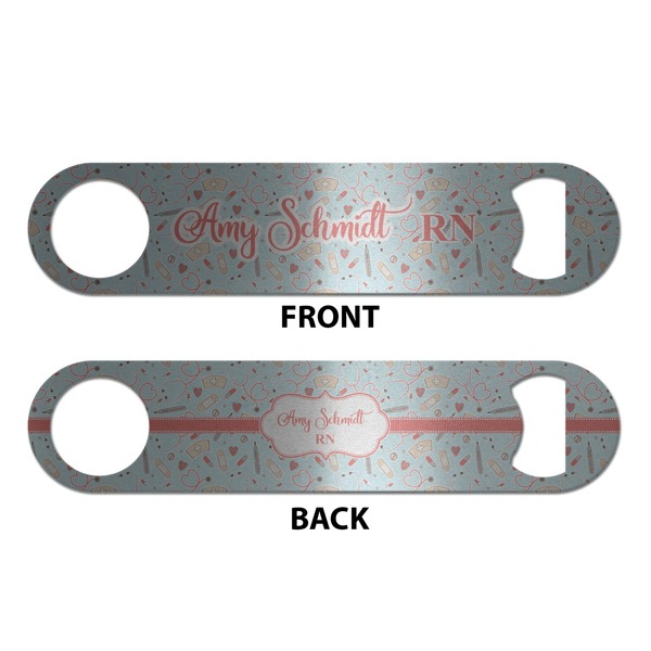 Nurse Bottle Opener - Front & Back