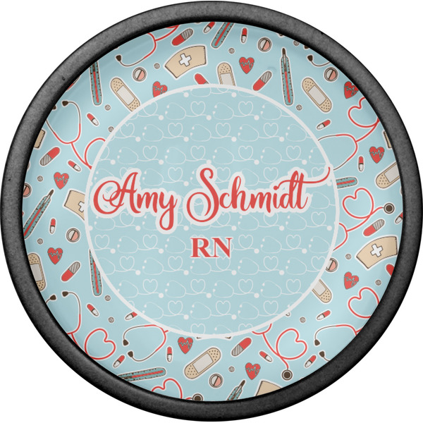 Nurse Cabinet Knob - Black - Front