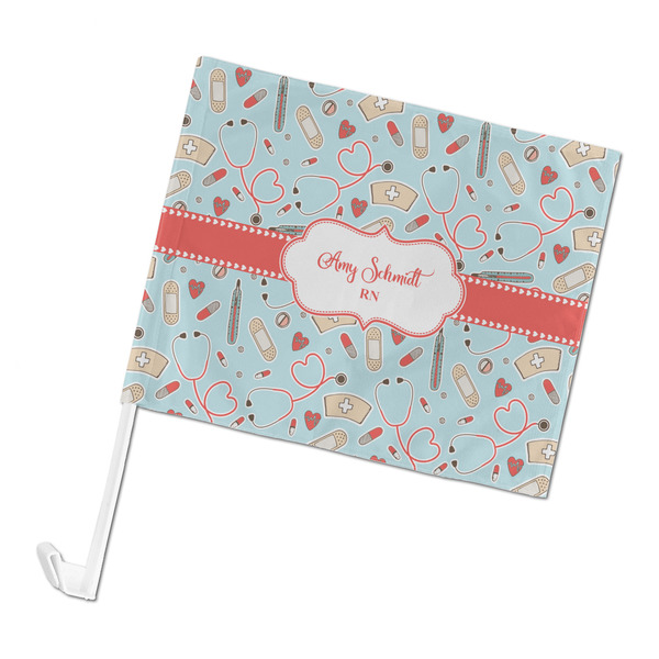 Custom Nurse Car Flag (Personalized)