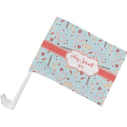 Nurse Car Flag - Small w/ Name or Text