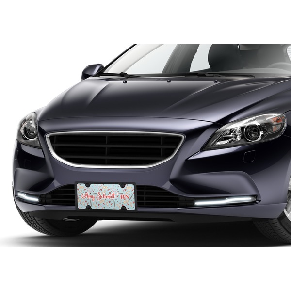Nurse Car License Plate Lifestyle