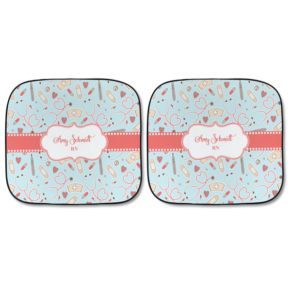Nurse Car Sun Shades - FRONT