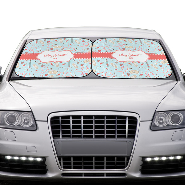 Nurse Car Sun Shades - IN CONTEXT