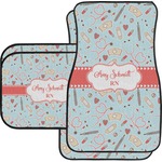 Nurse Car Floor Mats Set - 2 Front & 2 Back (Personalized)