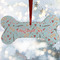 Nurse Ceramic Dog Ornament w/ Name or Text