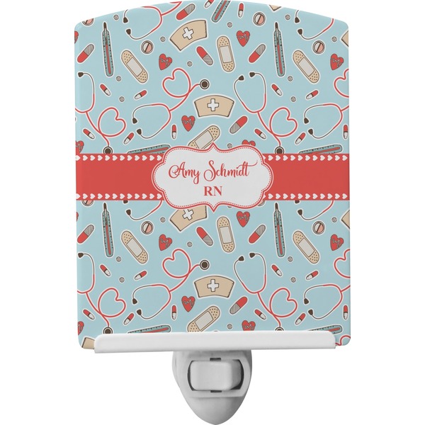 Custom Nurse Ceramic Night Light (Personalized)
