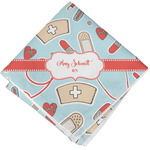 Nurse Cloth Cocktail Napkin - Single w/ Name or Text