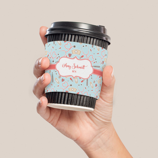 Nurse Coffee Cup Sleeve - LIFESTYLE