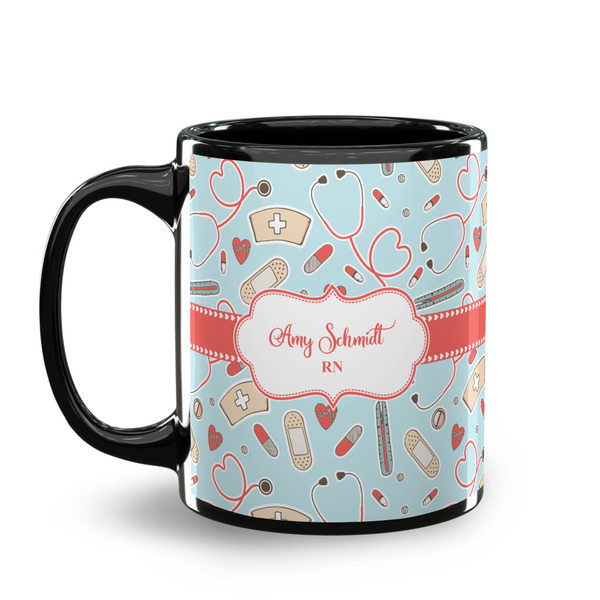 Nurse Coffee Mug - 11 oz - Black