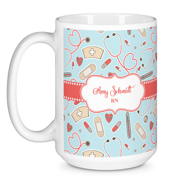 Nurse Coffee Mug - 15 oz - White