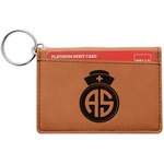 Nurse Leatherette Keychain ID Holder (Personalized)