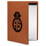 Nurse Leatherette Portfolio with Notepad - Small - Single Sided (Personalized)