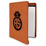 Nurse Leatherette Zipper Portfolio with Notepad (Personalized)