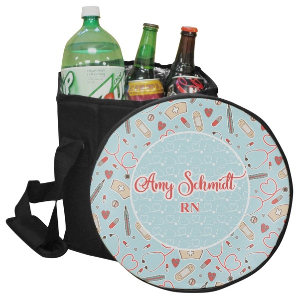 Custom Nurse Collapsible Cooler & Seat (Personalized)