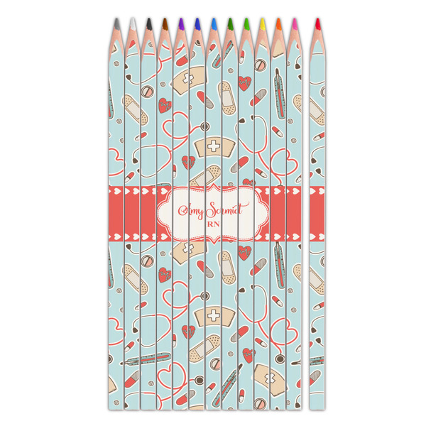Custom Nurse Colored Pencils (Personalized)