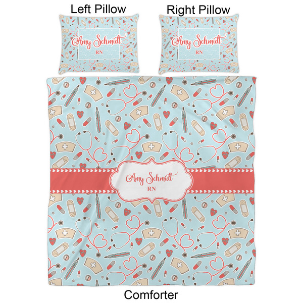 Nurse Comforter Set - Queen - Approval