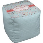 Nurse Cube Pouf Ottoman (Personalized)