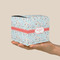 Nurse Cube Favor Gift Box - On Hand - Scale View