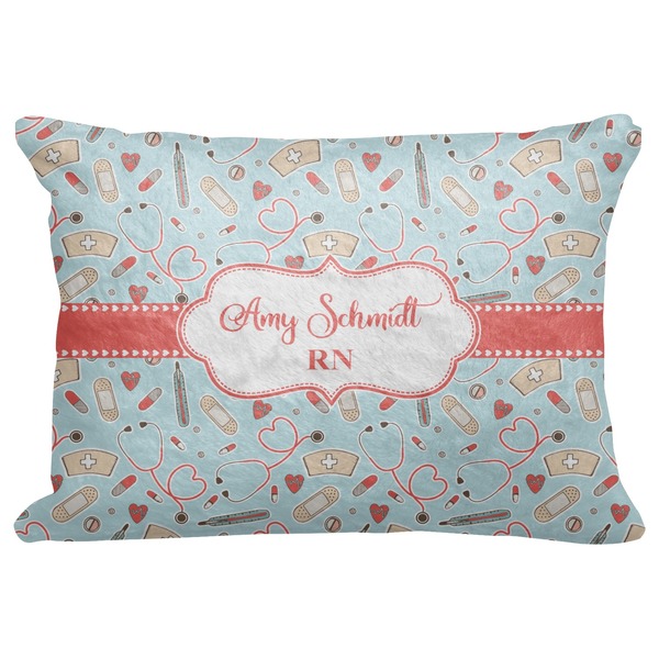 Custom Nurse Decorative Baby Pillowcase - 16"x12" (Personalized)