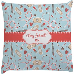 Nurse Decorative Pillow Case (Personalized)