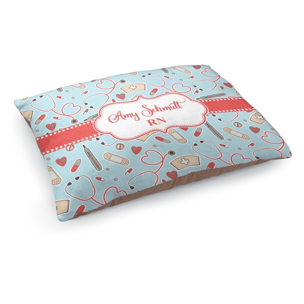 Custom Nurse Dog Bed - Medium w/ Name or Text