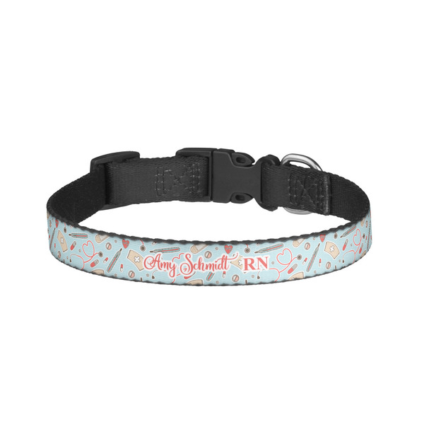Custom Nurse Dog Collar - Large (Personalized)