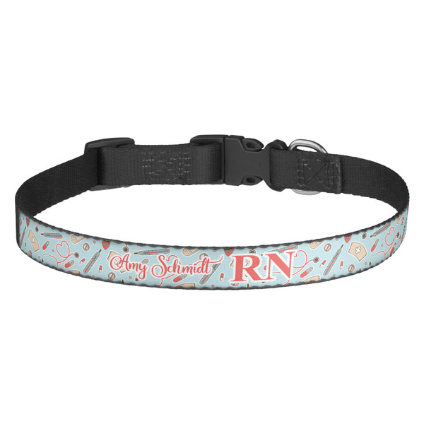 Custom Nurse Dog Collar - Medium (Personalized)