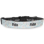 Nurse Deluxe Dog Collar - Large (13" to 21") (Personalized)