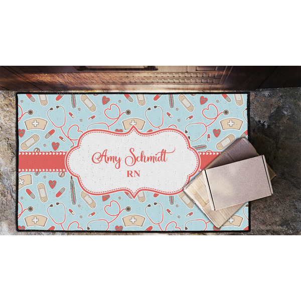 Nurse Door Mat - LIFESTYLE (Lrg)