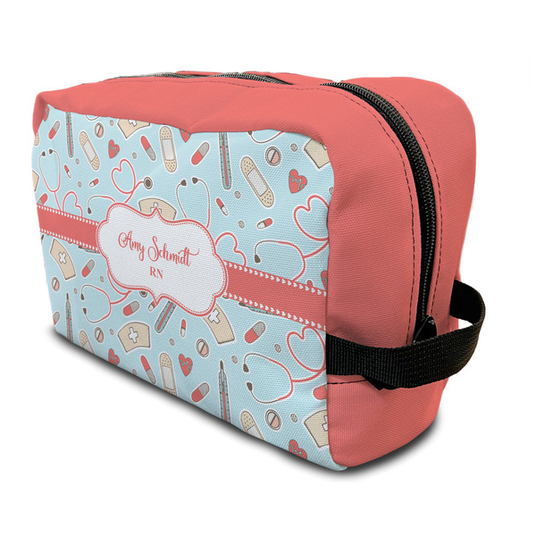 Custom Nurse Toiletry Bag / Dopp Kit (Personalized)