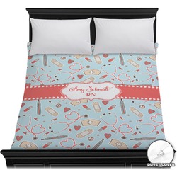 Nurse Duvet Cover - Full / Queen (Personalized)