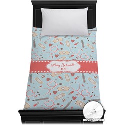 Nurse Duvet Cover - Twin (Personalized)