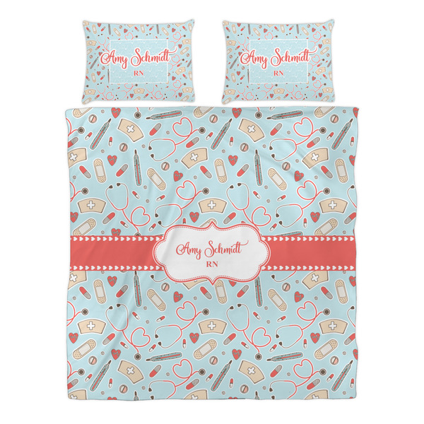 Nurse Duvet cover Set - Queen - Alt Approval