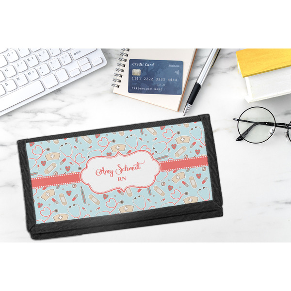 Nurse DyeTrans Checkbook Cover - LIFESTYLE