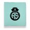 Nurse Leather Binder - 1" - Teal (Personalized)