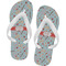 Nurse Flip Flops - Small (Personalized)