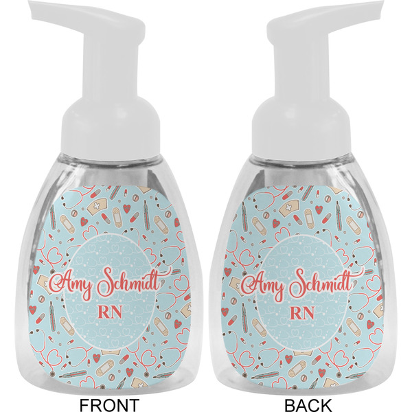 Nurse Foam Soap Bottle Approval - White