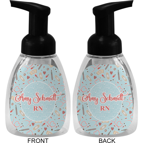 Nurse Foam Soap Bottle (Front & Back)