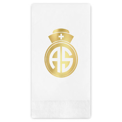 Nurse Guest Napkins - Foil Stamped (Personalized)