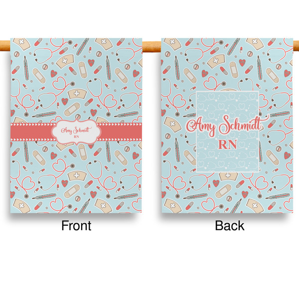 Nurse Garden Flags - Large - Double Sided - APPROVAL