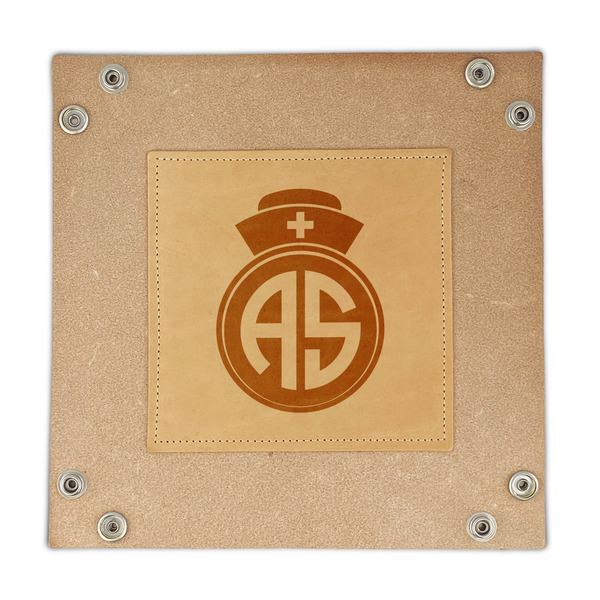 Nurse Genuine Leather Valet Trays - FRONT
