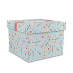 Nurse Gift Box with Lid - Canvas Wrapped - Medium (Personalized)