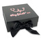 Nurse Gift Boxes with Magnetic Lid - Black - Front (angle)