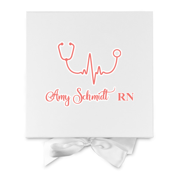 Nurse Gift Boxes with Magnetic Lid - White - Approval